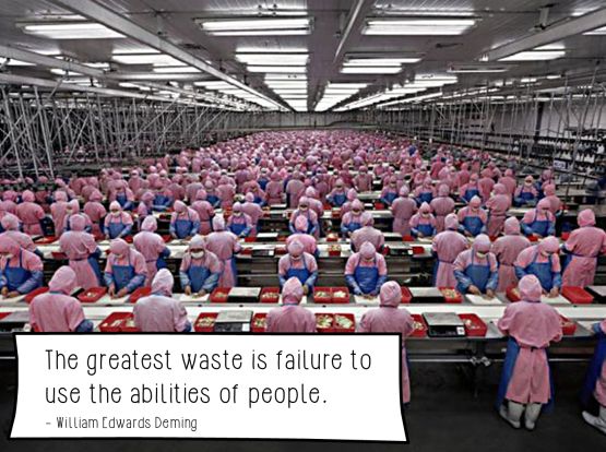 greatest waste deming failure use abilities
